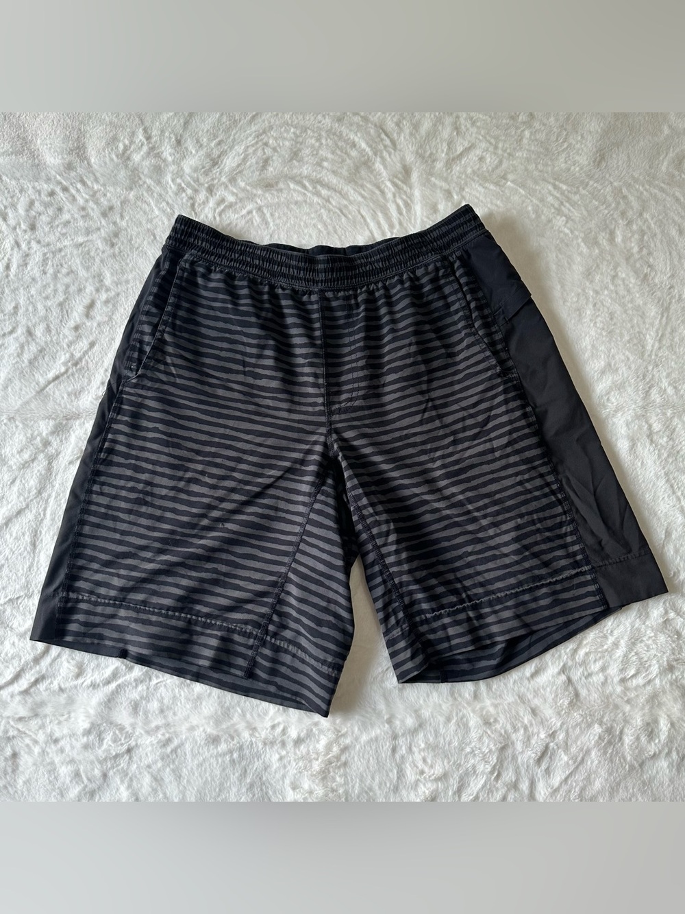 Lululemon Black Athletic Training Shorts Pace Breaker XL Activewear Lightweight